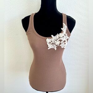 LACE CRYSTAL TANK